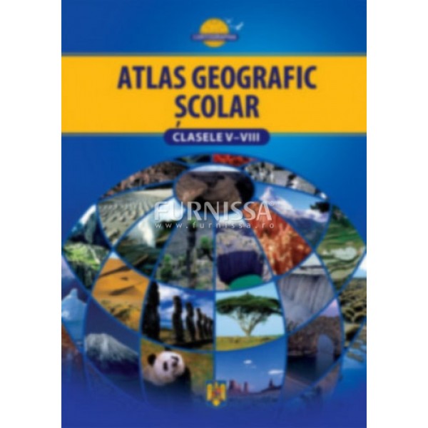 Atlas geografic scolar clasele V-VIII