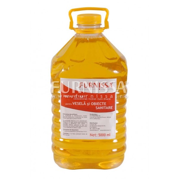 Dezinfectant concentrat pentru vesela si obiecte sanitare 5l