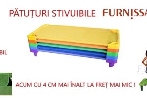 Paturi stivuibile pentru gradinite de la Furnissa