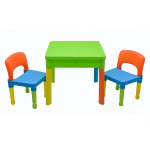 set masa cu 2 scaune plastic