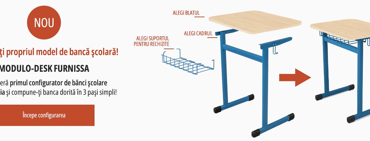 banci scolare configurabile