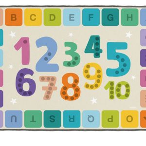 Covor gradinita Invata numerele si literele in format mare