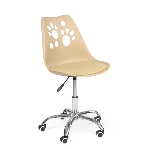 Scaun ergonomic – scoica PP, tapitat CR